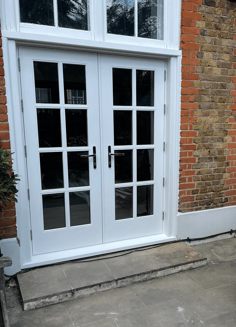 Double Timber Doors
