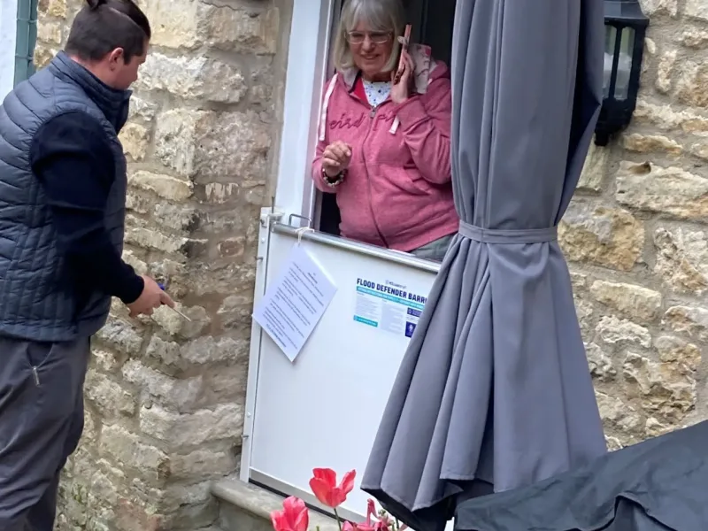 SSEN’s £20,000 award helps to protect retirement complex from flooding